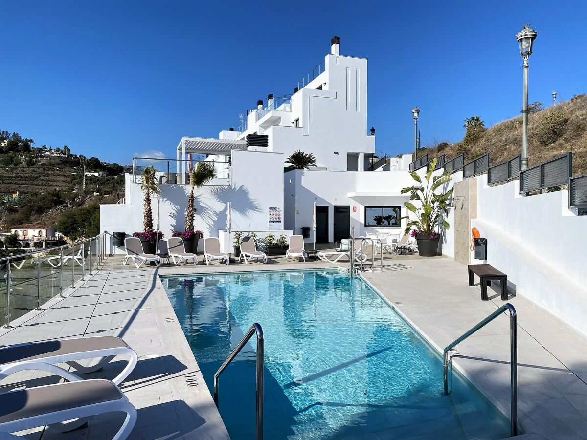 Apartment Ferienhaus in Nerja mit Meerblick