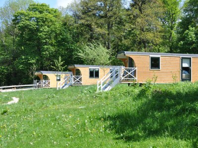 Apartment Schäferwagen auf der Apfelwiese inkl.Eselwanderung in Bongard - Apartment