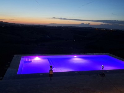 Holiday house Ferienwohnung mit Pool und Panoramablick - Outdoor photo 9