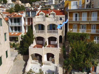 Apartment Apartments & Room Vesna - Studio Apartment with Terrace and Sea View in Makarska Riviera - Apartment