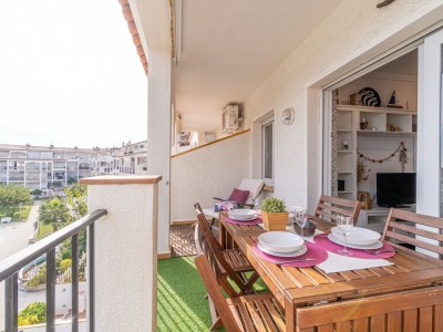 Apartment Wohnung in Empuriabrava mit Pool und Bergblick - Outdoor photo 32