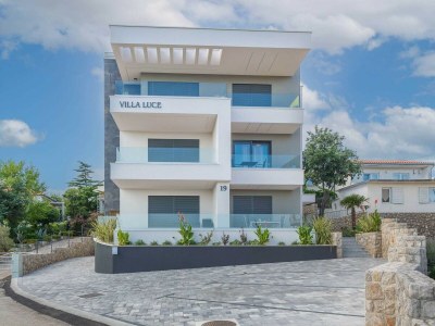 Apartment Luxury Beachfront Krk Apartments with Terrace - Studio Apartment with Terrace - Outdoor photo 2