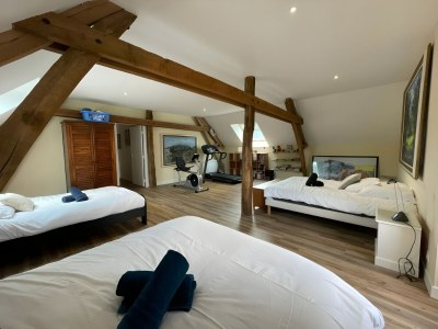 Holiday house Barn in Sarthe with Private Heated Pool - Features photo 23