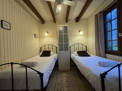 Chalet Chalet in Aubigné-Racan mit Pool und Garten - Features photo 9