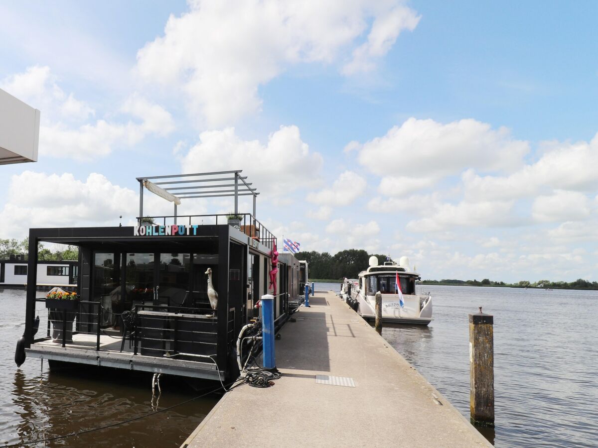 House boat Houseboat with sauna & fantastic view Offingawier - Outdoor photo 4