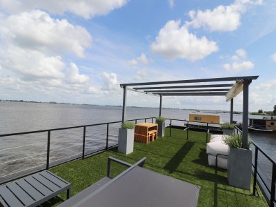 House boat Houseboat with sauna & fantastic view Offingawier - Outdoor photo 6