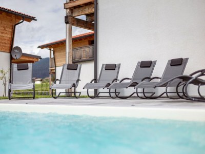 Chalet Chalet in Inzell mit Pool & Alpenblick - Outdoor photo 15