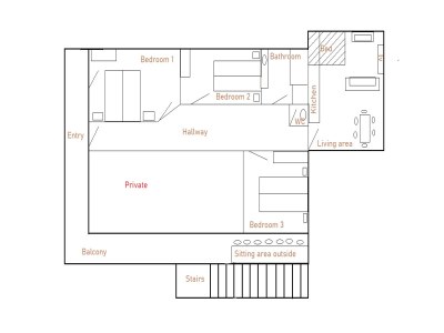 Apartment Appartement/Fewo, Toilette und Bad/Dusche getrennt - Features photo 107