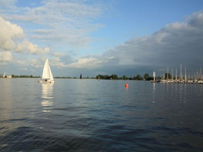 Holiday house Nice holiday home on the water in Grou - Environment photo 22