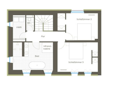 Apartment Wellness-Ferienhaus, Bad/WC mit Sauna u. Jacuzzi - Outdoor photo 9