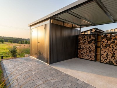 Apartment Wellness-Ferienhaus, Bad/WC mit Sauna u. Jacuzzi - Outdoor photo 15