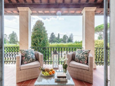 Villa Villa in Lucca mit Pool und Landschaftsblick - Outdoor photo 6