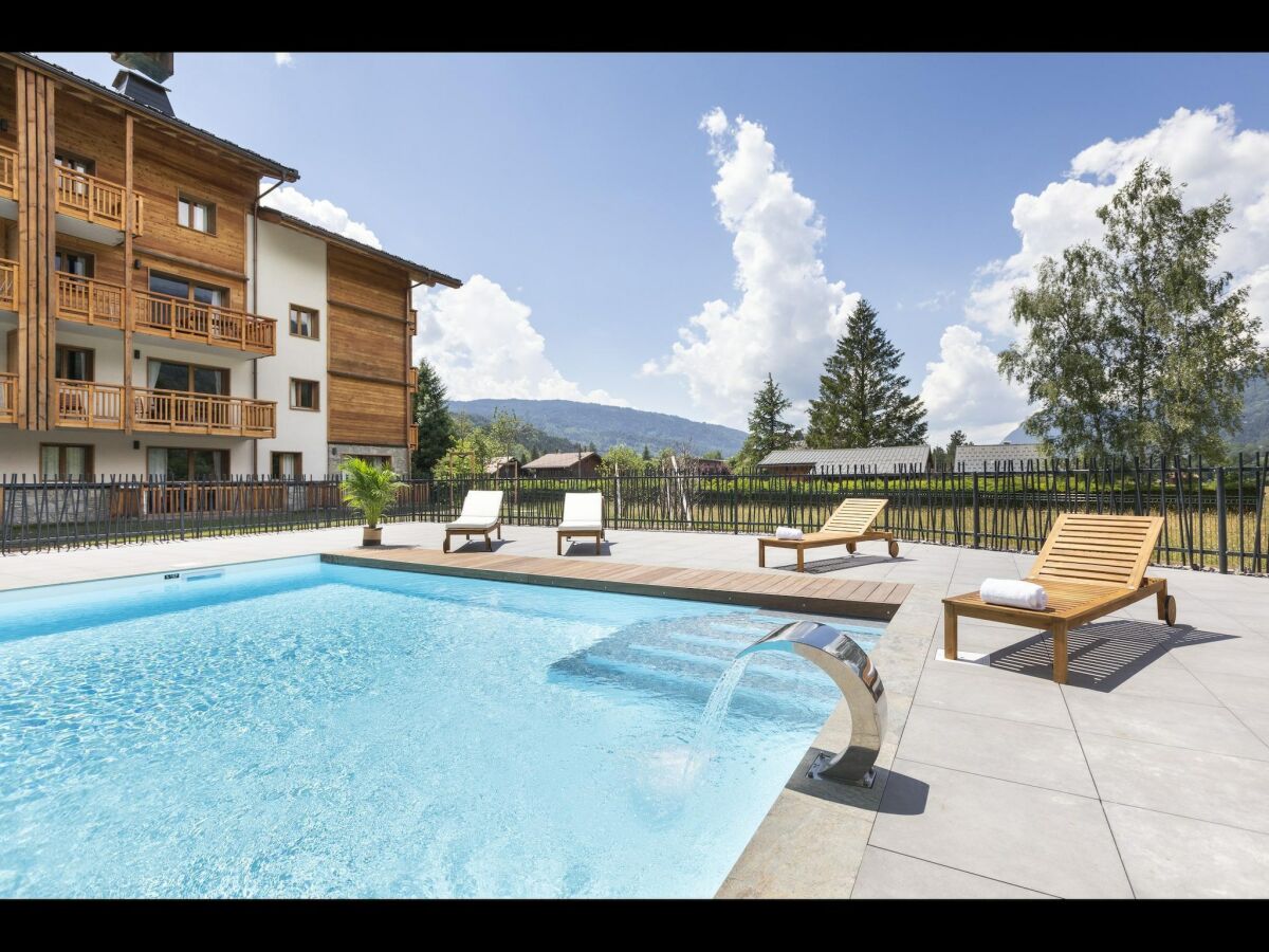 Apartment Wohnung in Samoëns mit Spa und Pool - Outdoor photo 2