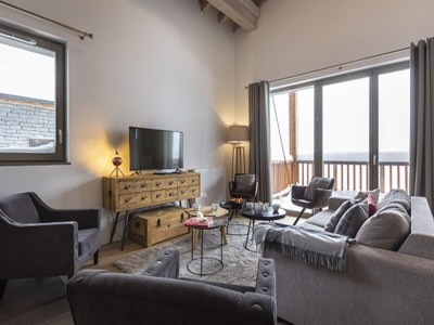 Apartment Apartment in La Rosière with Stunning Alpine Views - Apartment