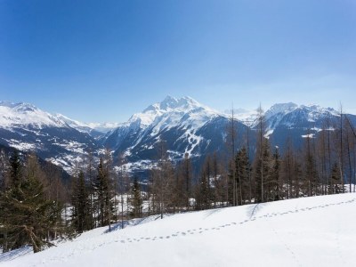 Apartment Apartment in La Rosière with Stunning Alpine Views - Outdoor photo 7