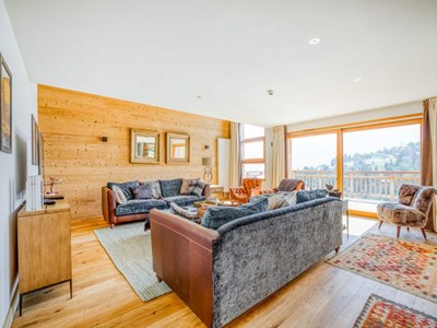 Apartment Chalet in Combloux with Mont-Blanc Views in Megève - Apartment