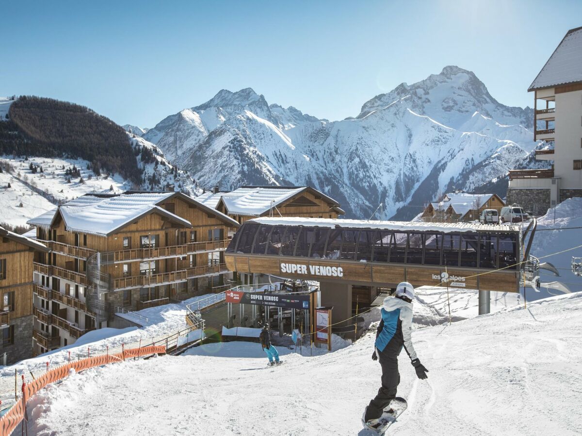 Apartment Wohnung in Les Deux Alpes mit Bergblick - Outdoor photo 5
