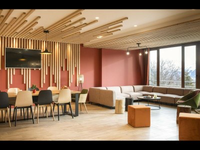 Apartment Apartment in Le Corbier with Heated Pool - Features photo 13