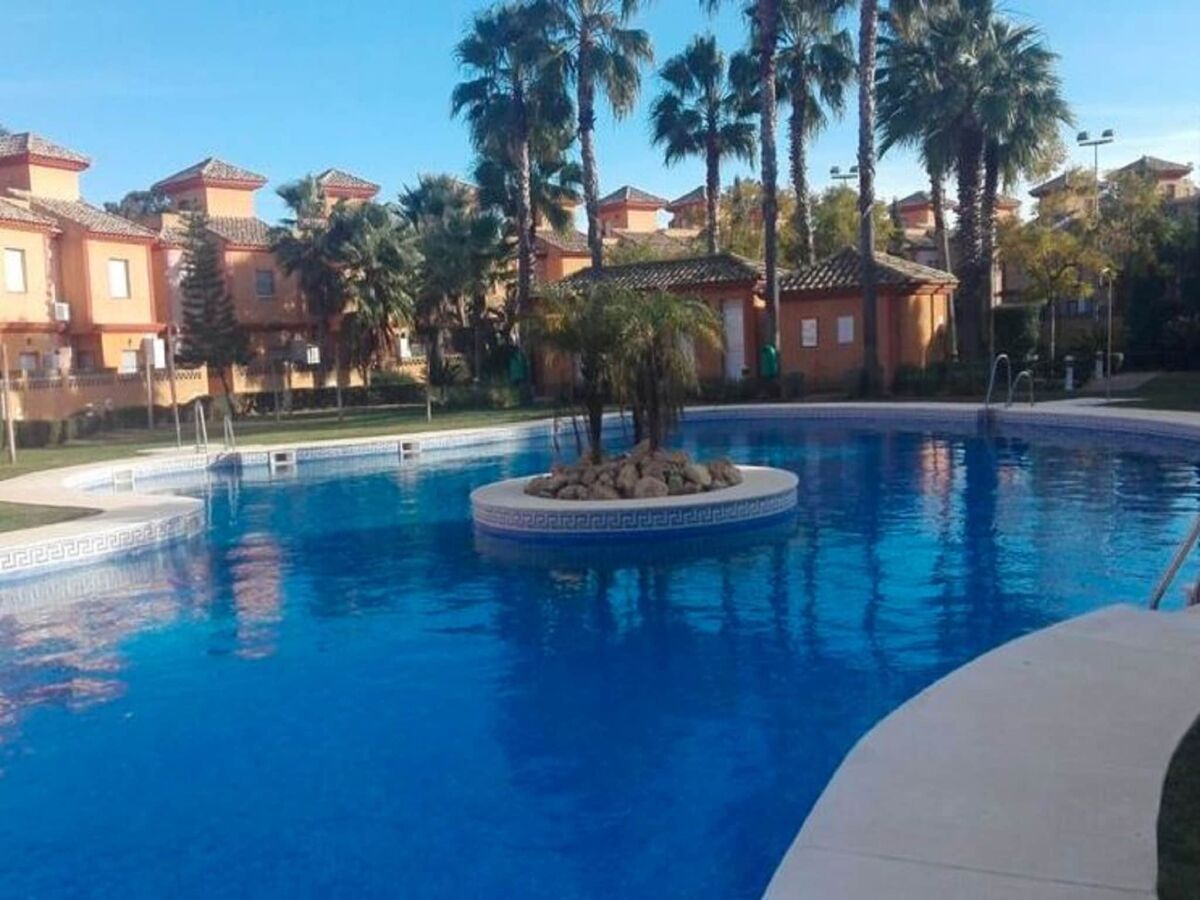 Apartment Apartment in Lepe with Pool and Garden
