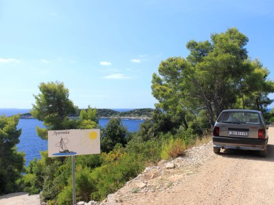 Apartment Three bedroom apartment near beach Gršćica, Korčula A-9228-a - Outdoor photo 12
