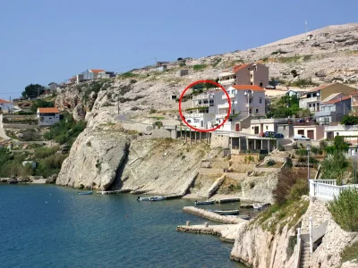 Apartment Comfortable and spacious apartment near beach Zubovići, Pag A-4065-a - Outdoor photo 2