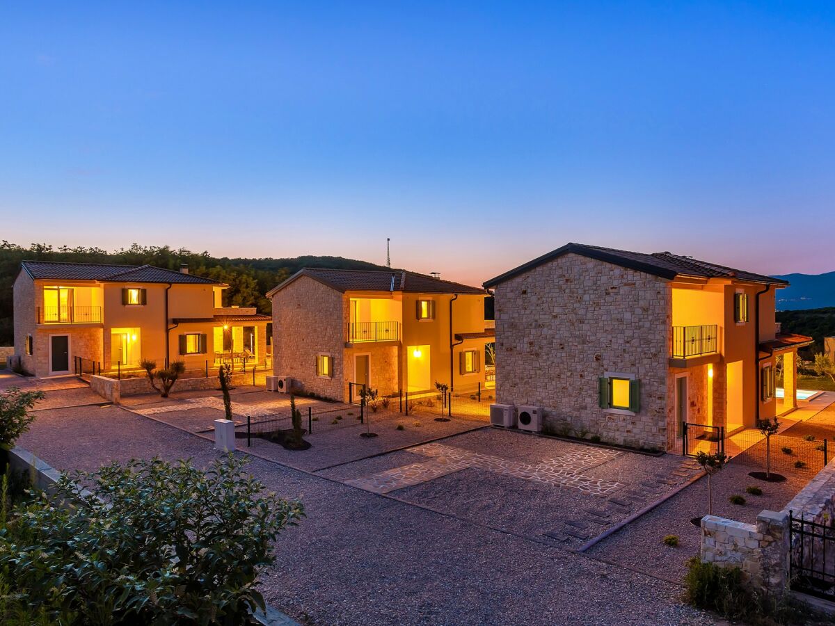 Villa Villa Pinaza C with heated pool, sauna, and whirlpool in Vrbnik - Outdoor photo 5