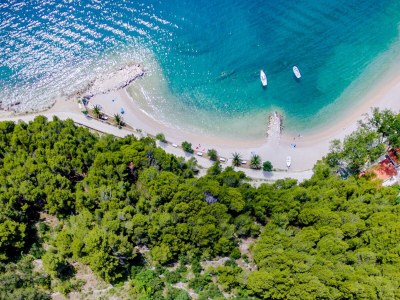 Apartment Two bedroom apartment with terrace and sea view Brela, Makarska A-24541-a - Outdoor photo 3
