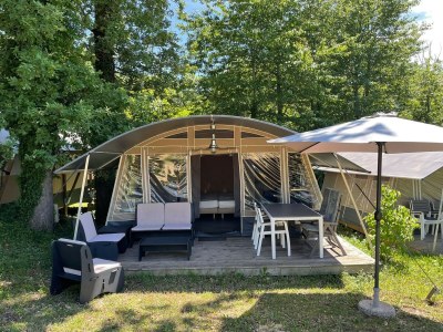 Holiday park Zelt-Lodge in Dordogne mit Aussicht - Environment photo 18