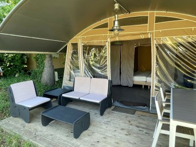 Holiday park Zelt-Lodge in Dordogne mit Aussicht - Environment photo 22