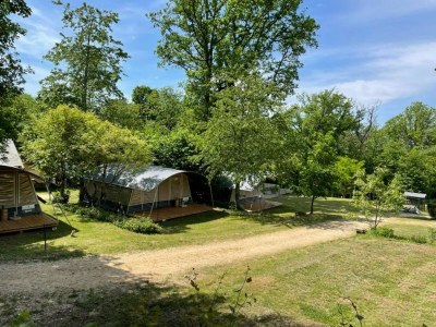 Holiday park Zelt-Lodge in Dordogne mit Aussicht - Environment photo 24
