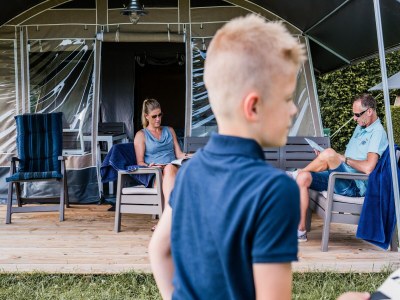Holiday park Zelt-Lodge in Dordogne mit Aussicht - Outdoor photo 30