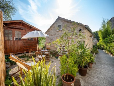 Apartment Stone House Harmony -Studio Apartment with Patio and Garden View ( 2 ) in Korčula - Apartment