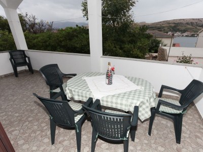 Apartment Two bedroom apartment with terrace and sea view Pag A-6383-a in Pag - Apartment