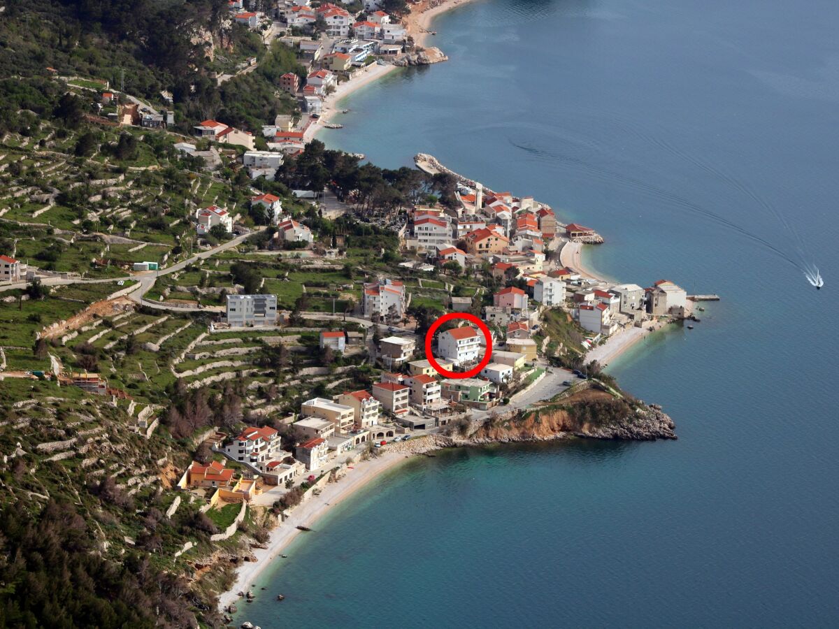 Apartment One bedroom apartment with terrace and sea view Drašnice, Makarska A-2581-a - Outdoor photo 2