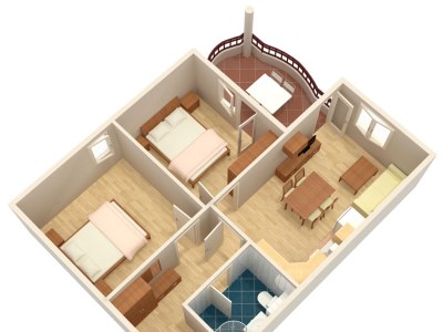Apartment Two bedroom apartment with balcony and sea view Tučepi, Makarska A-3193-f - Outdoor photo 10