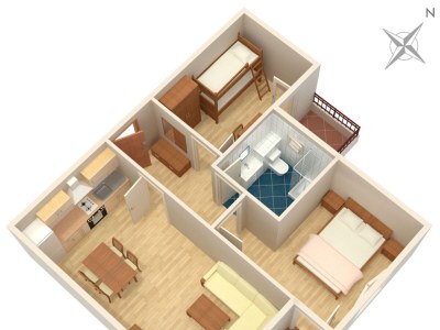 Apartment Two bedroom apartment with balcony and sea view Tučepi, Makarska A-3193-i - Outdoor photo 15
