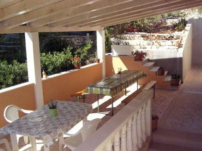 Apartment Two bedroom apartment with balcony and sea view Seget Vranjica, Trogir A-8507-d - Outdoor photo 5