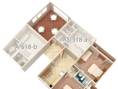 Apartment Two bedroom apartment with balcony and sea view Podgora, Makarska A-518-a - Outdoor photo 21