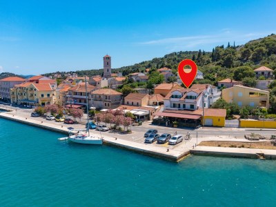 Apartment One bedroom apartment with balcony and sea view Tisno, Murter A-815-d - Outdoor photo 2