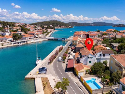 Apartment One bedroom apartment with balcony and sea view Tisno, Murter A-815-d - Outdoor photo 3