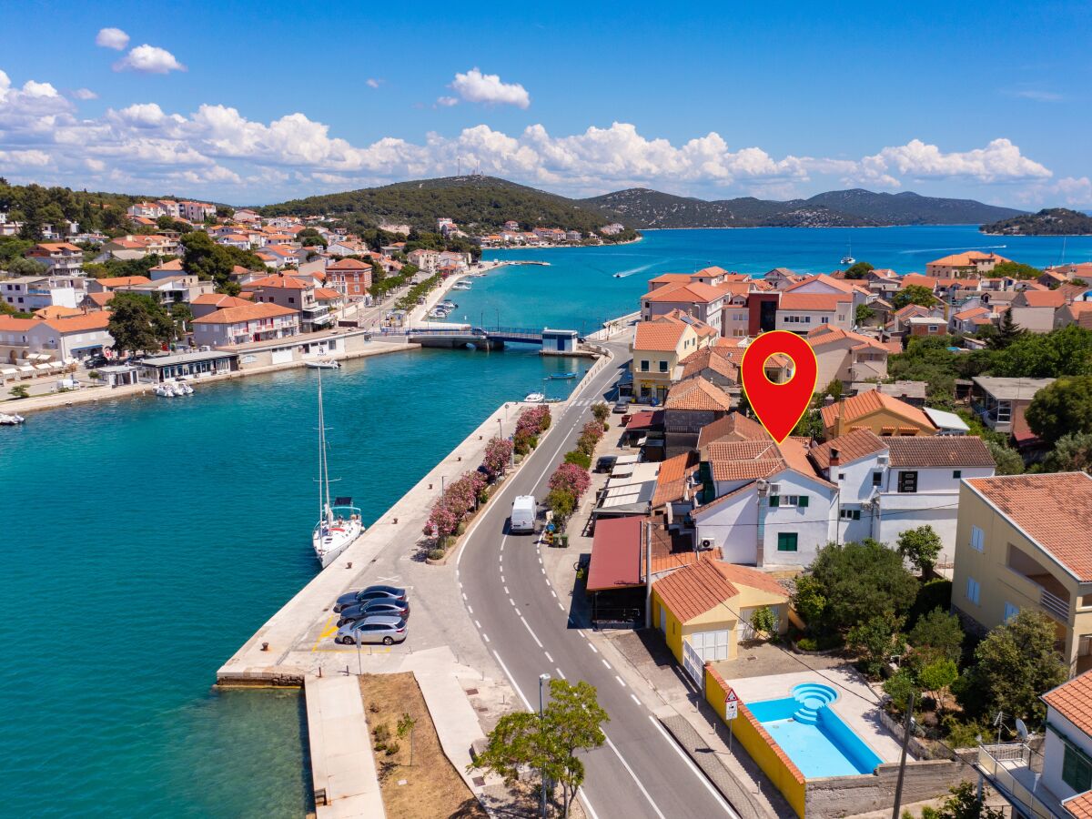 Apartment One bedroom apartment with balcony and sea view Tisno, Murter A-815-e - Outdoor photo 3
