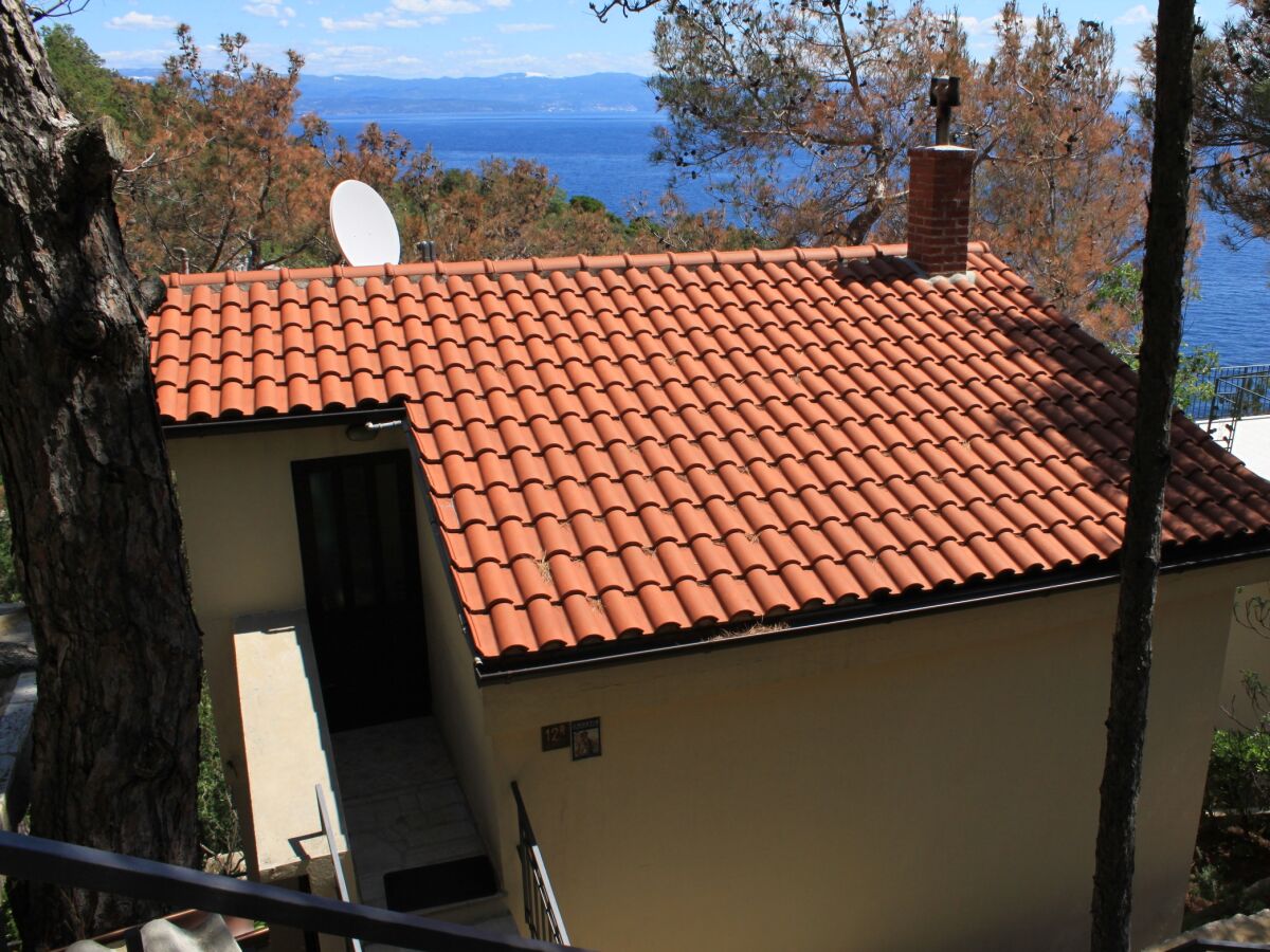 Apartment One bedroom apartment with terrace and sea view Brseč, Opatija A-2359-a