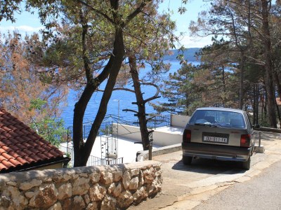 Apartment One bedroom apartment with terrace and sea view Brseč, Opatija A-2359-a - Outdoor photo 9