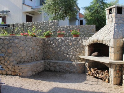 Apartment One bedroom apartment with terrace and sea view Njivice, Krk A-5458-f - Outdoor photo 6