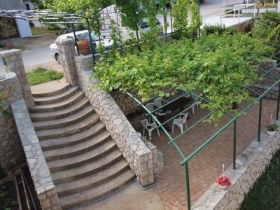 Apartment One bedroom apartment with terrace and sea view Njivice, Krk A-5458-f - Outdoor photo 8