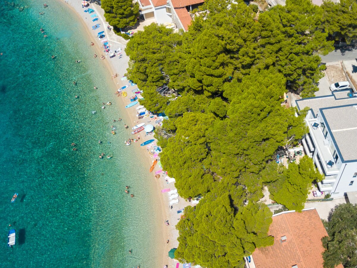 Apartment One bedroom apartment near beach Brela, Makarska A-6007-e - Outdoor photo 2