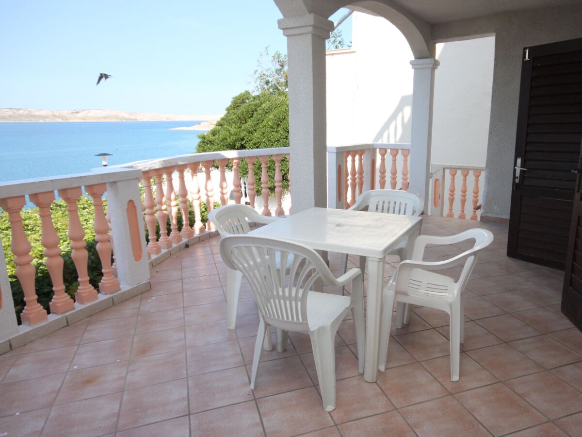 Apartment Studio flat with terrace and sea view Zubovići, Pag AS-6394-a