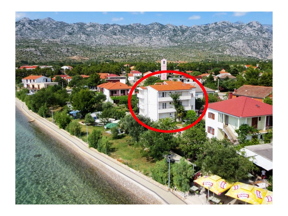 Apartment One bedroom apartment near beach Seline, Paklenica A-6440-a