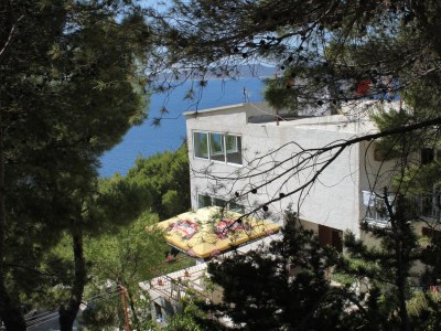 Apartment Studio flat with balcony and sea view Brela, Makarska AS-6895-b - Outdoor photo 2