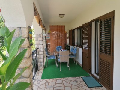 Apartment Two bedroom apartment with terrace Njivice, Krk A-5320-a - Outdoor photo 19
